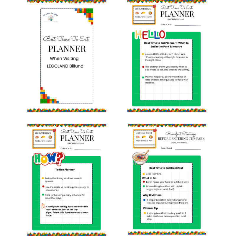 Best Time to Eat Planner. Digital Download
